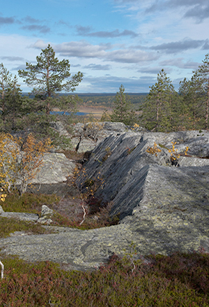 Kaamavaaran huippu, kuva: Raija Pääkkölä